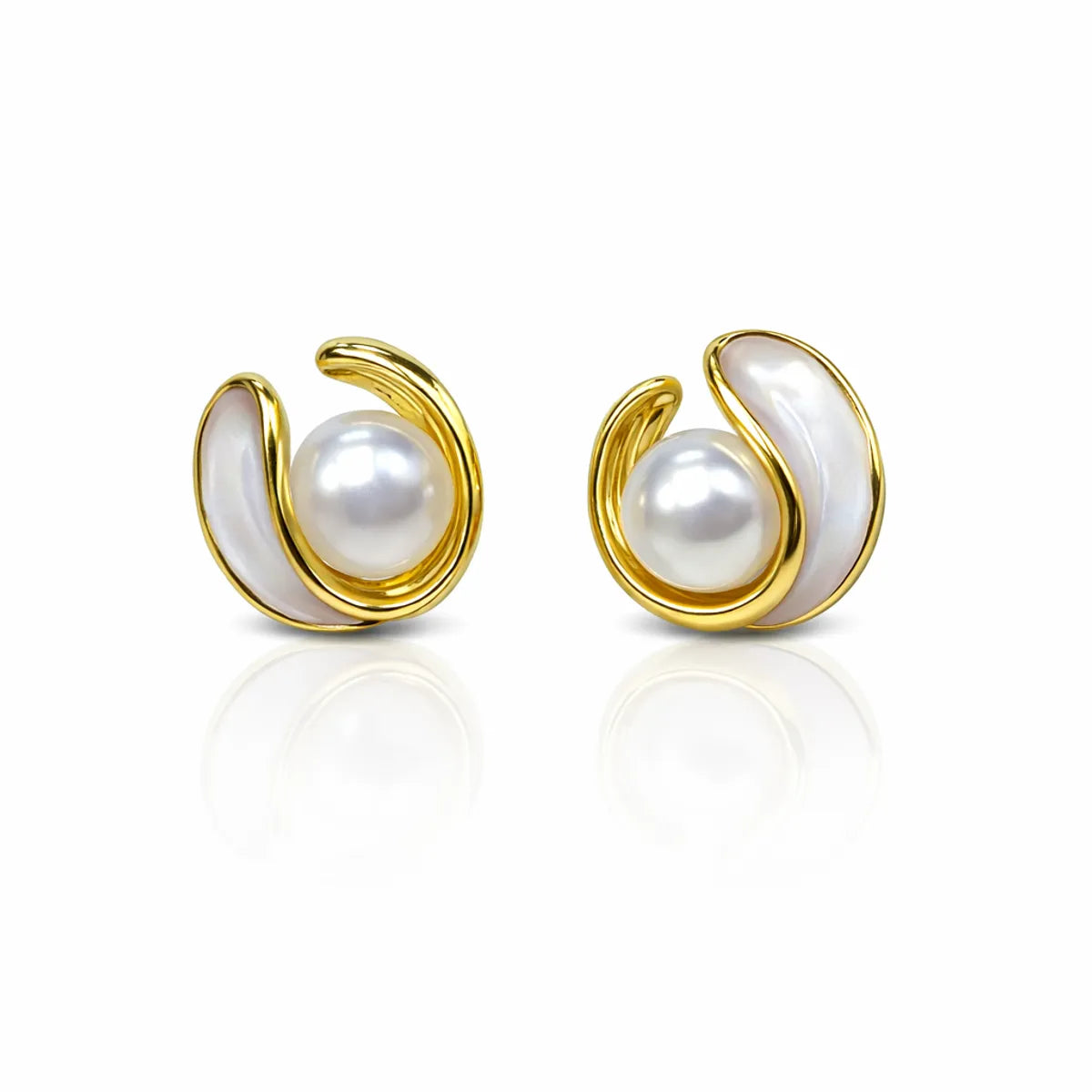 Gold Stud Earrings For Women