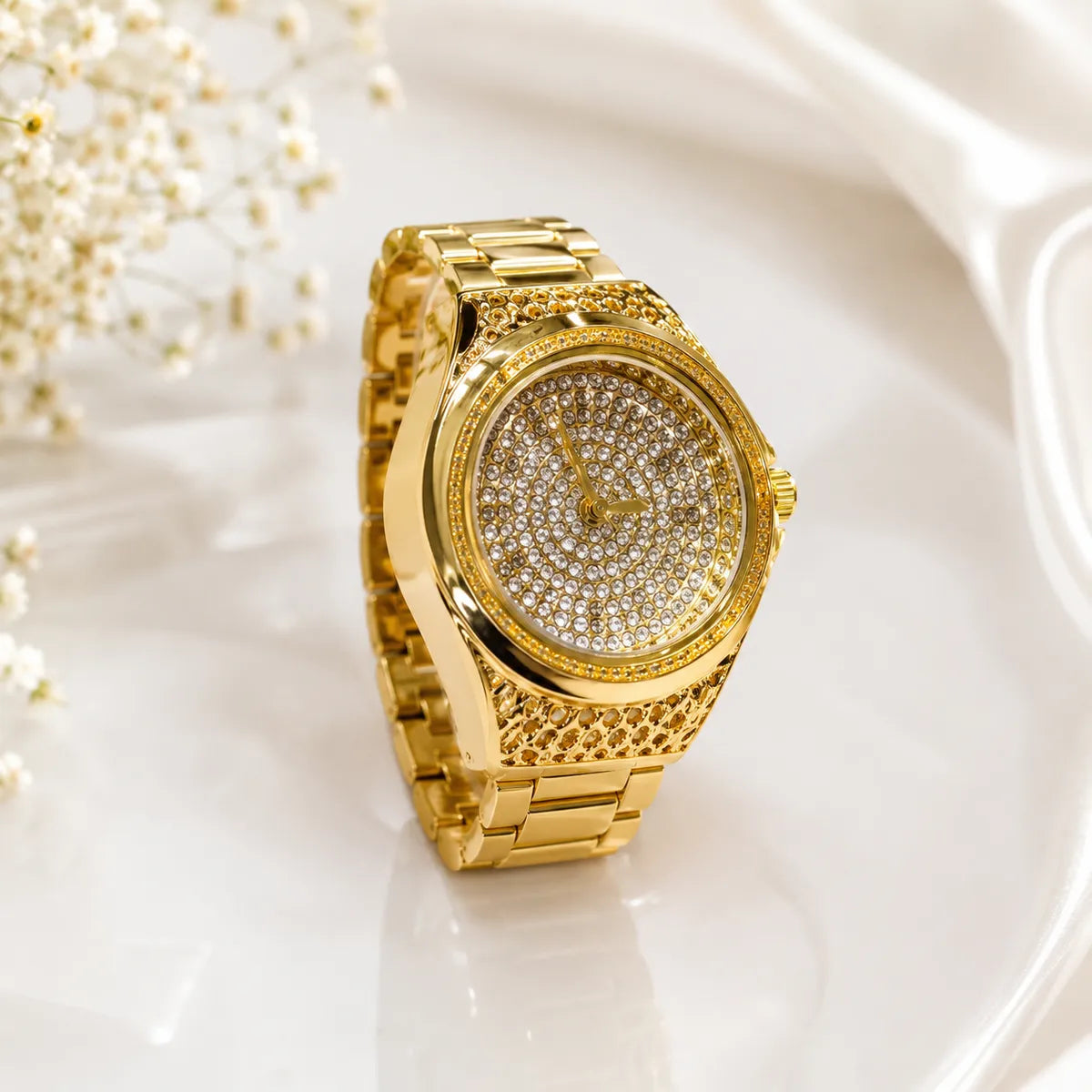 Gold Watch  For Women