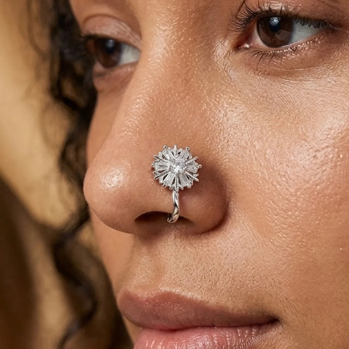 Silver Nose Ring  For Women