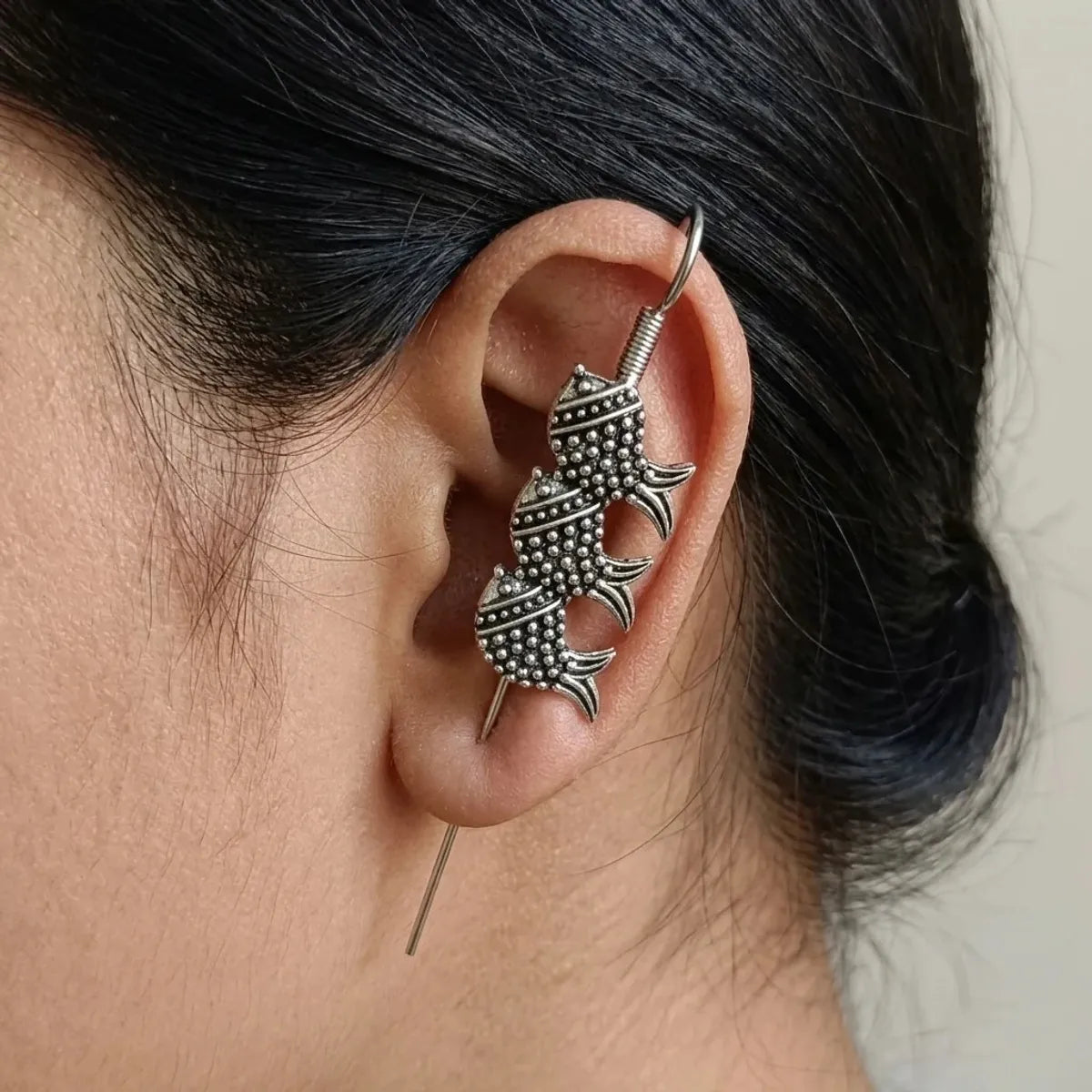 Silver Threader Earrings  For Women