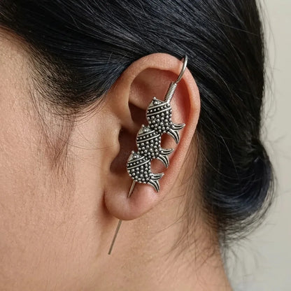 Silver Threader Earrings  For Women