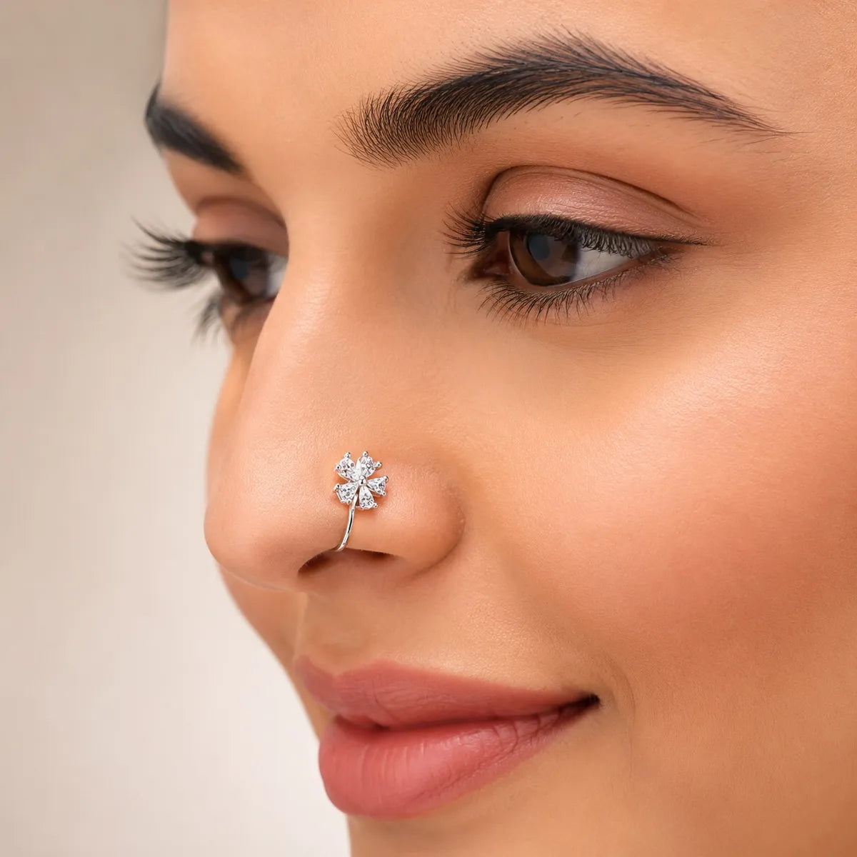 Silver Nose Ring  For Women