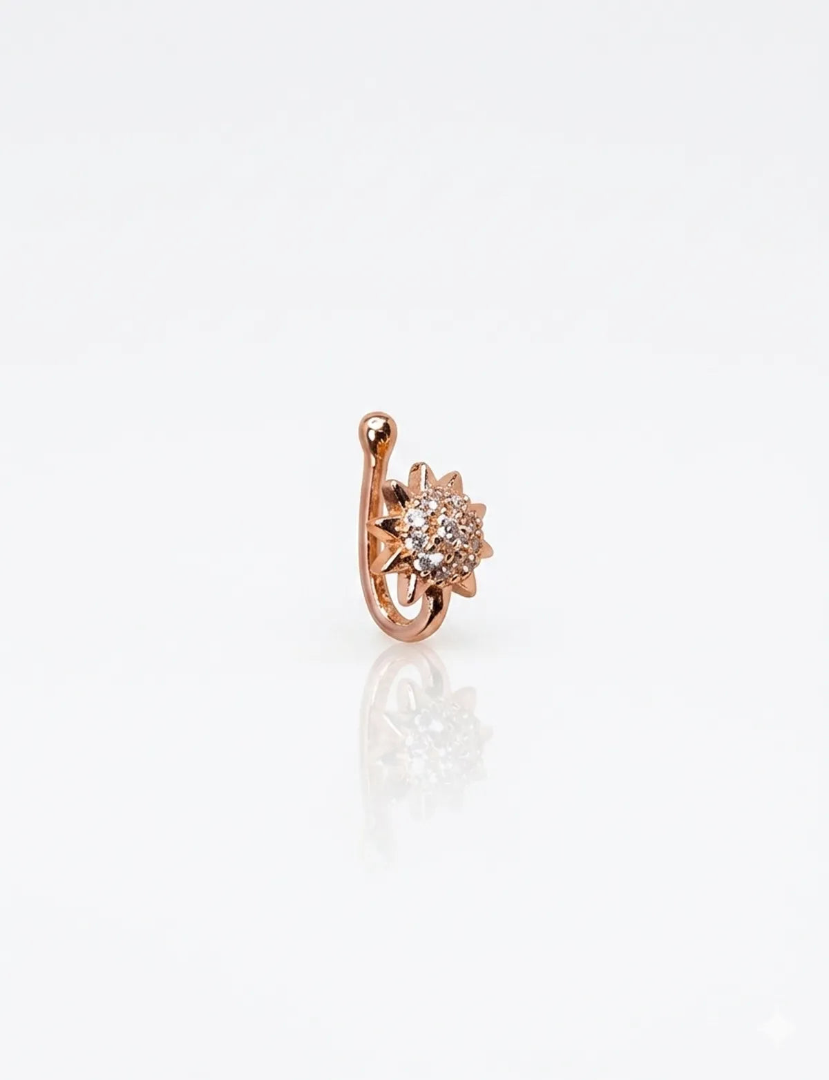 Rose Gold Nose Pin  For Women