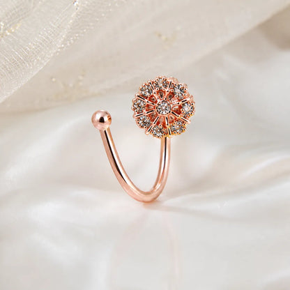 Rose Gold Nose Pin  For Women