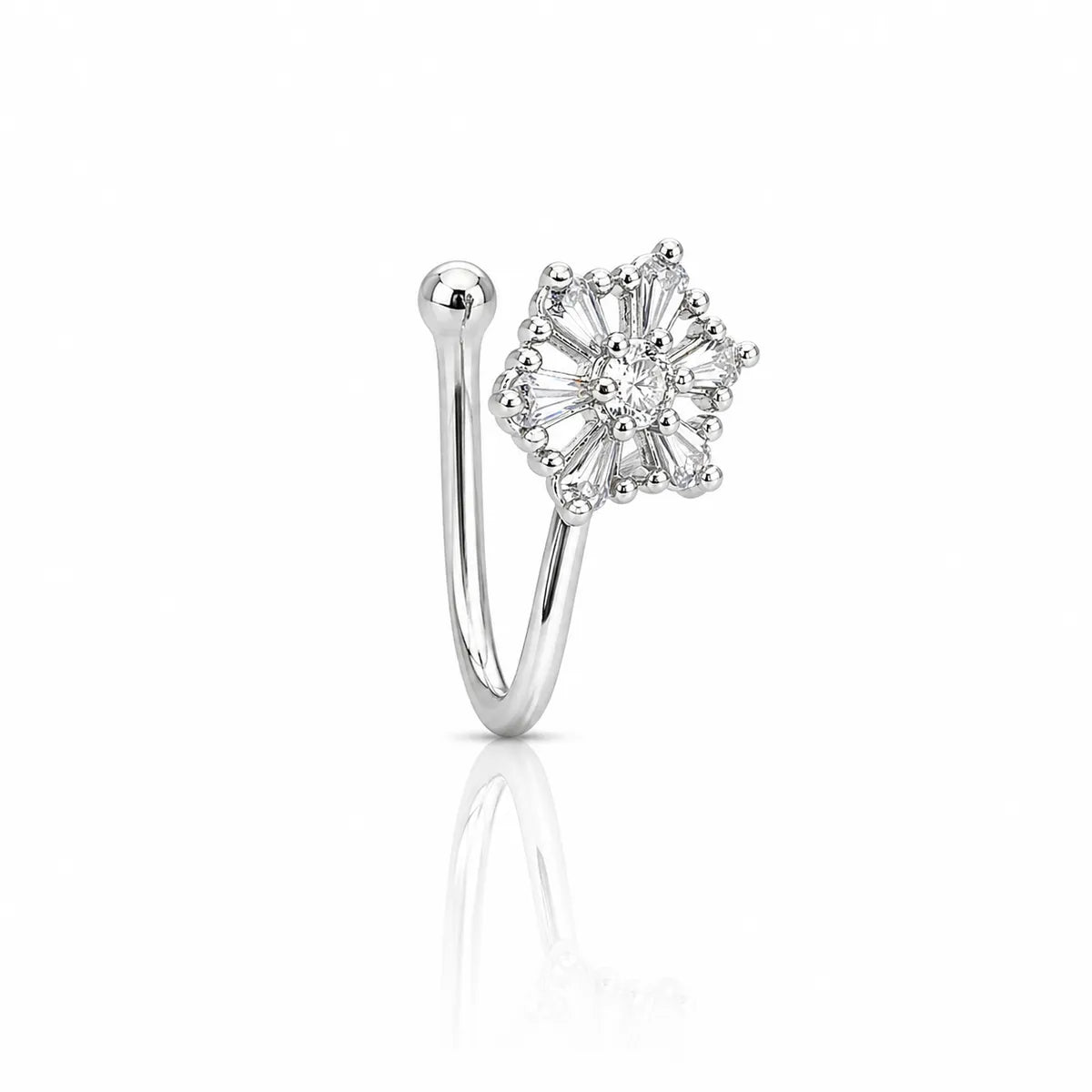 Silver Nose Ring  For Women