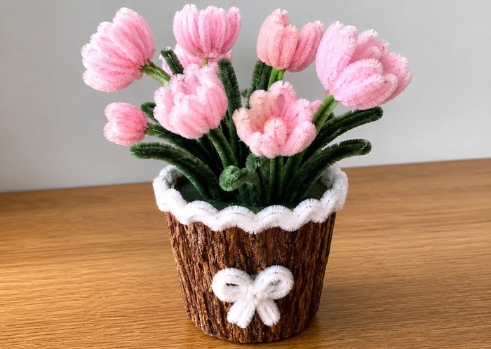 Rose Floral Decorative Vase  For Home Decor