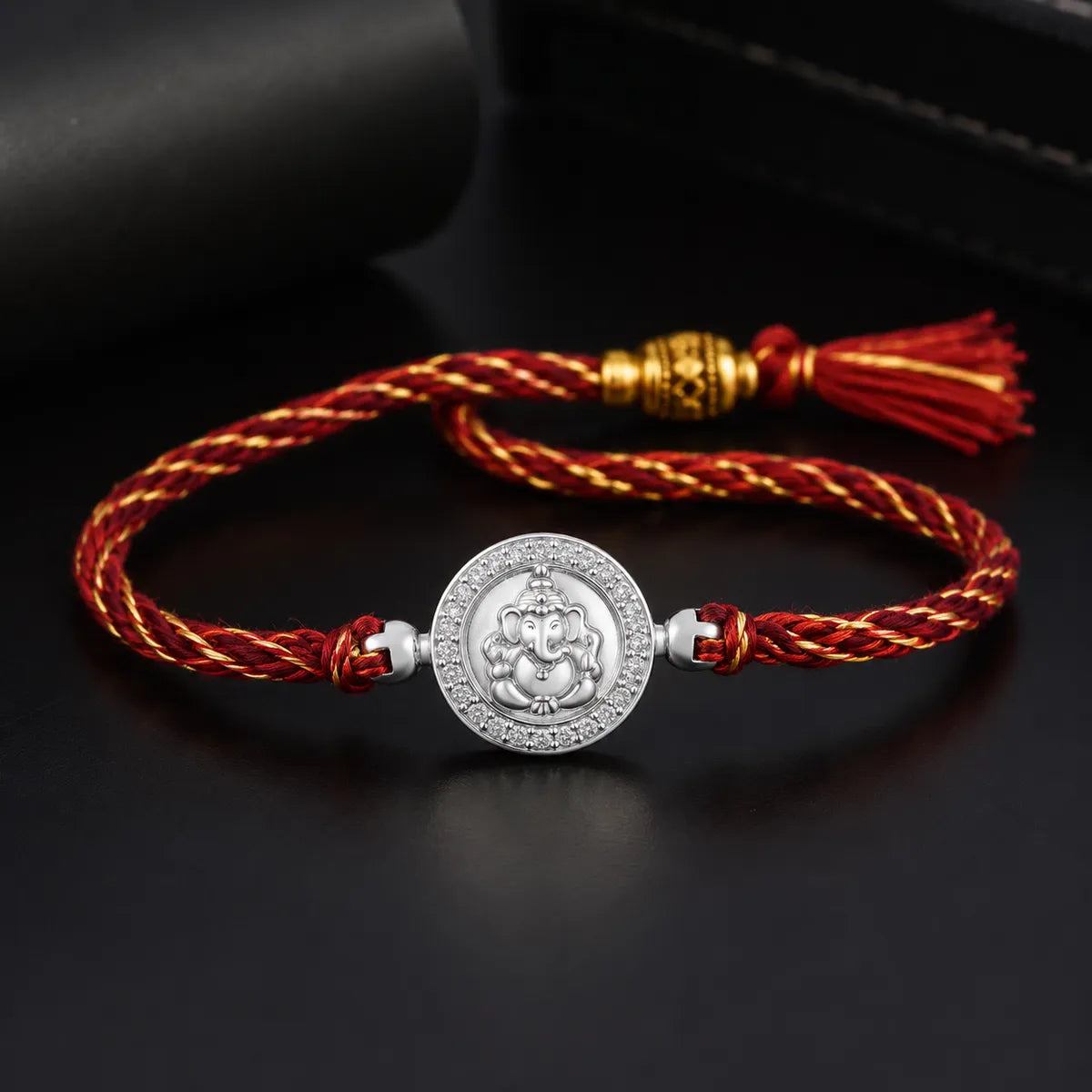 925 Sterling Silver Jewellery|Multicolor Rakhi  For Brother